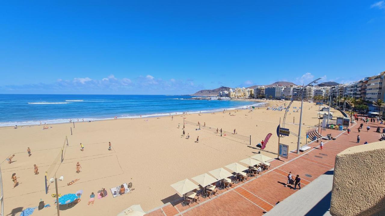 Ferienwohnung Salema Beach, Primera Linea En Playa De Las Canteras Las Palmas / Gran Canaria Exterior foto